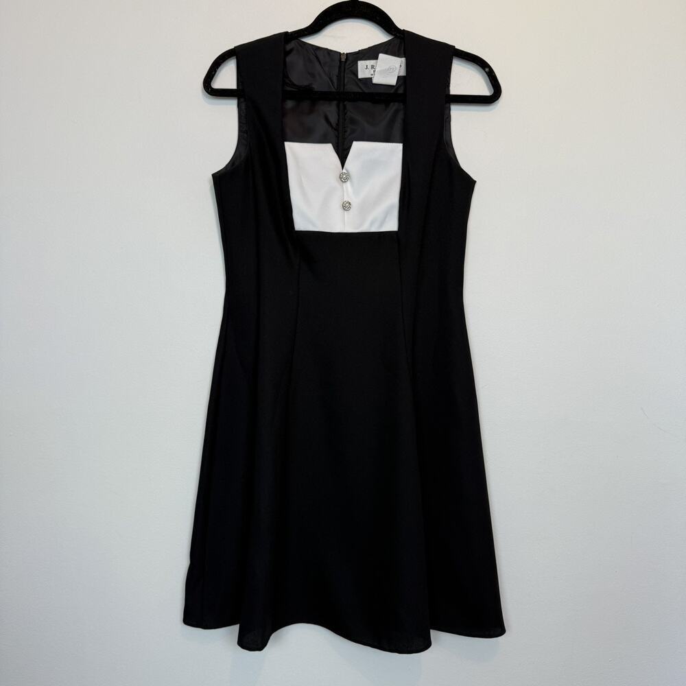 JR Nites 2 piece mini dress set sz 6 vintage 90s formal classy cocktail